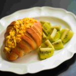 Light and Healthy Egg Breakfast Plate Idea