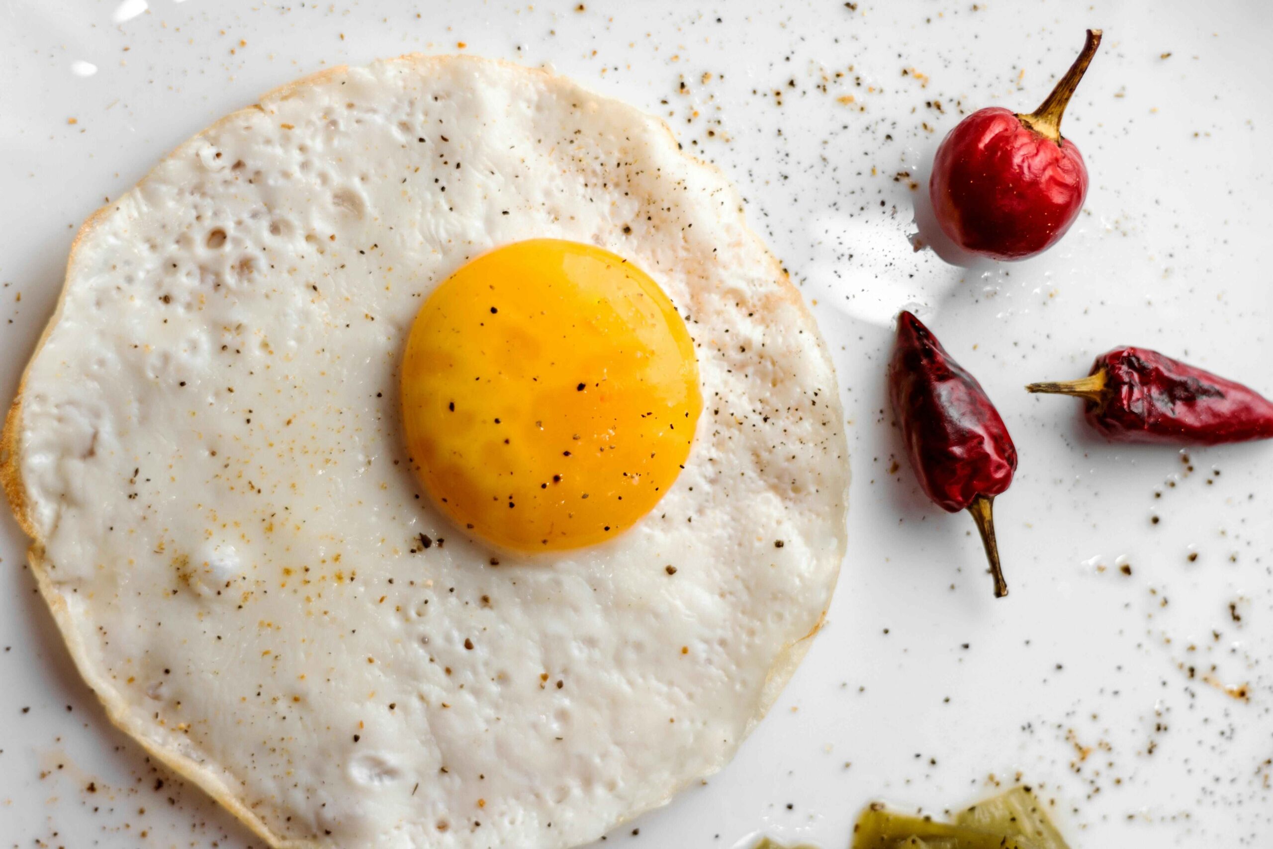 Quick Fried Egg with Spices Recipe