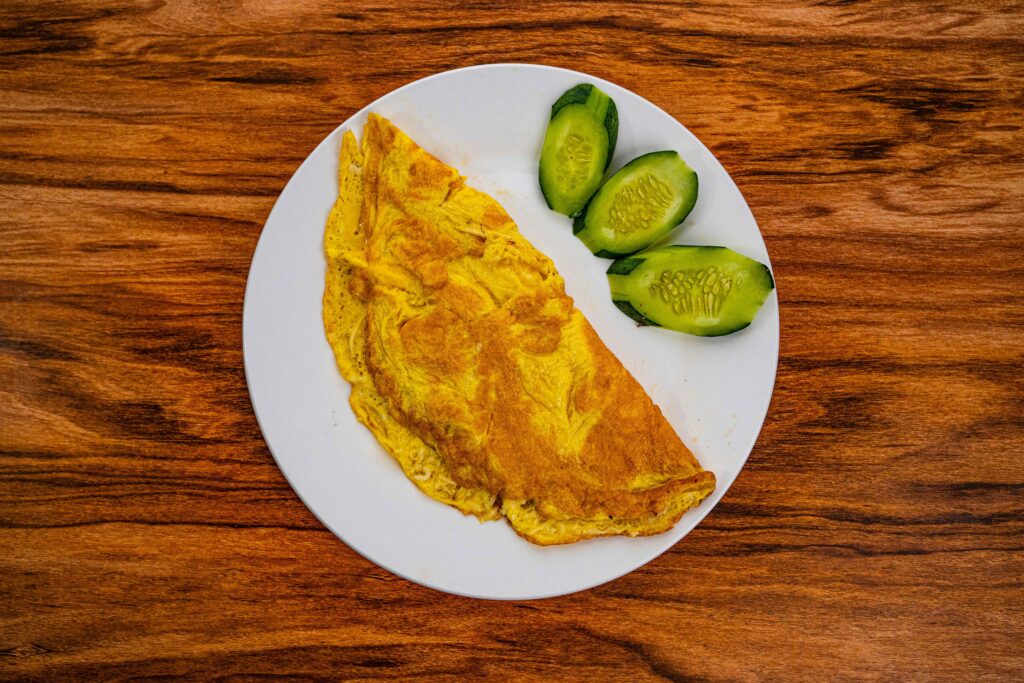 Simple Egg Omelette Recipe for Healthy Breakfast
