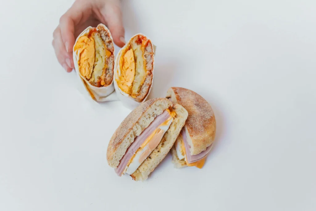 Easy Homemade Egg Sandwich Breakfast