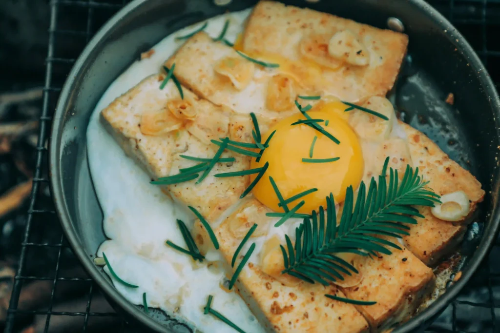 Homemade Egg Toast with Crispy Texture
