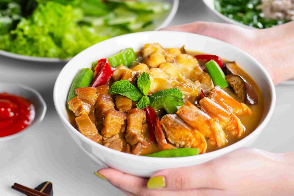 Egg Curry with Fresh Herbs and Spices